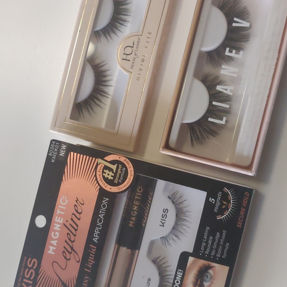 Trio of Lashes - House of Lashes, Liane V and Kiss